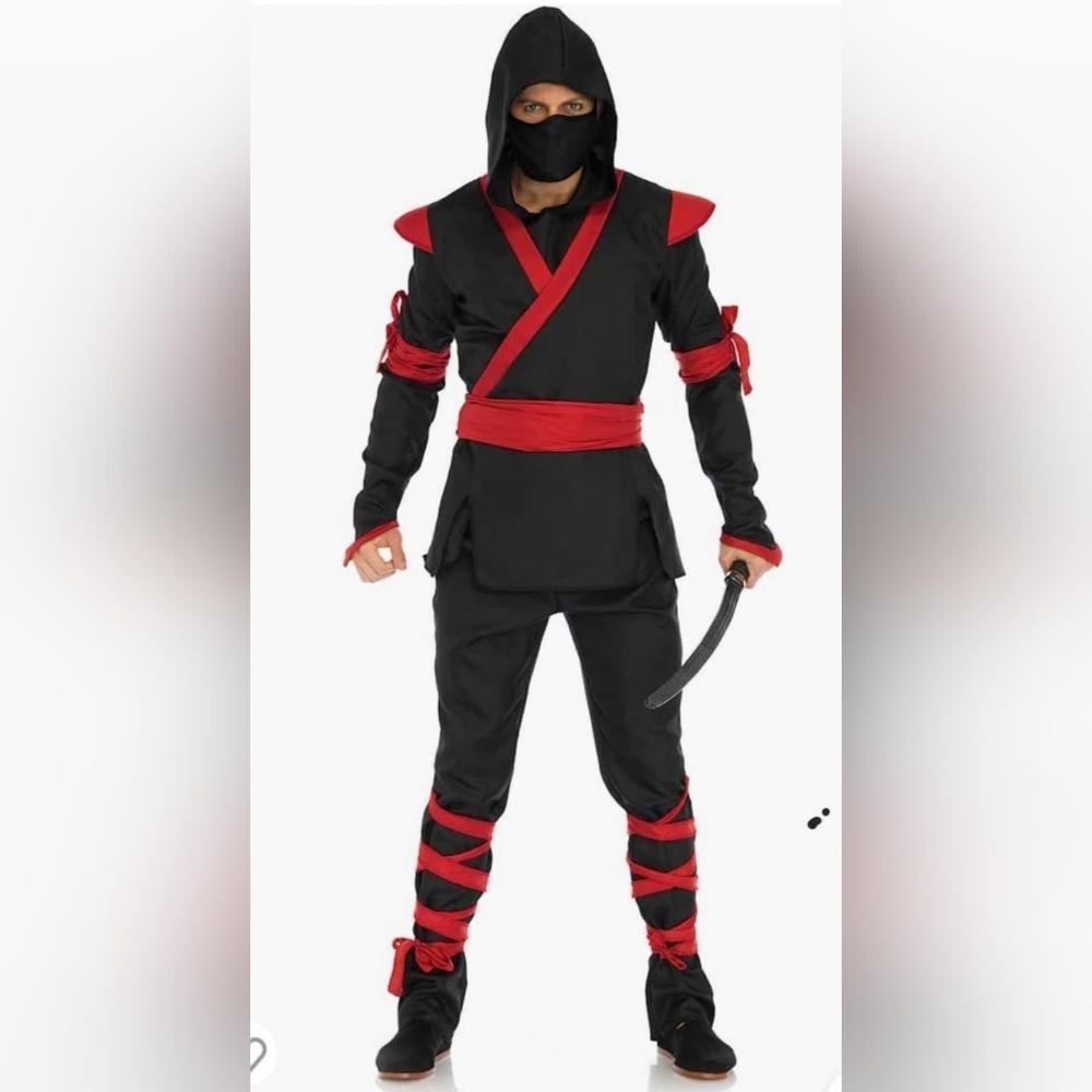 Mens Ninja Costume - Medium/Large 🥷